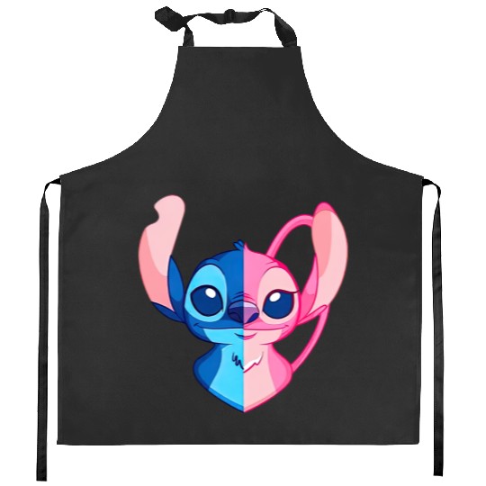 Stitch  Kitchen Aprons, Disney Stitch and Angel Kitchen Aprons, Lilo and Stitch Kitchen Aprons