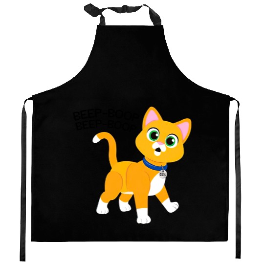Disney Sox Cat  Kitchen Aprons, Buzz Lightyear Kitchen Aprons, Lightyear 2023 Star Kitchen Aprons