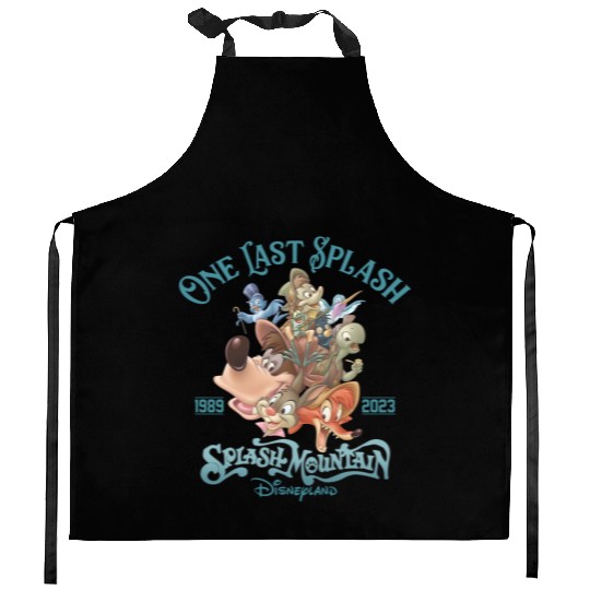 Disney Splash Mountain One Last Splash Unisex Kitchen Aprons 1989 - 2023