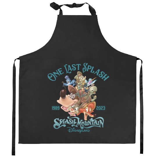 Disney Splash Mountain One Last Splash Unisex Kitchen Aprons 1989 - 2023