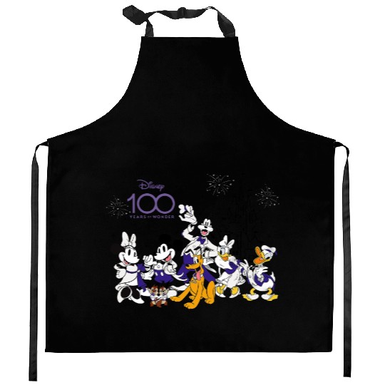 Disney 100th Anniversary Kitchen Aprons, Disney 100th Kitchen Aprons, Disney World Kitchen Aprons