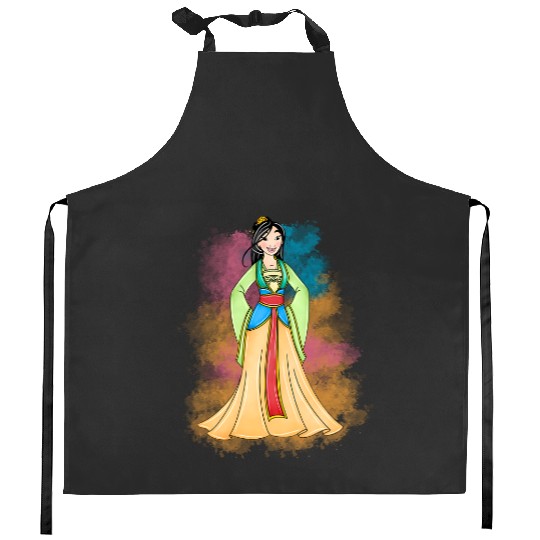 Mulan Kitchen Aprons - Mulan Movie Crewnecks - Disneyland Family Matching Kitchen Aprons