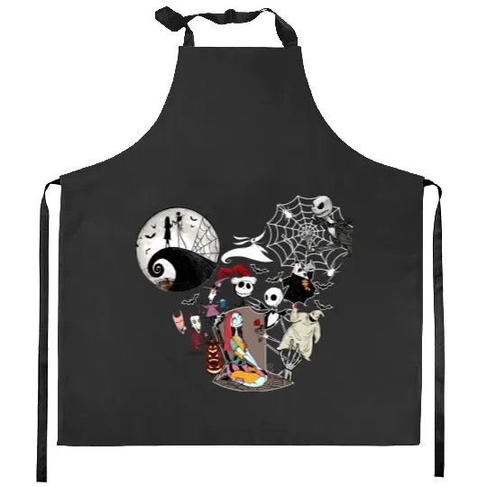 Nightmare Before Christmas Kitchen Aprons, Disney Nightmare