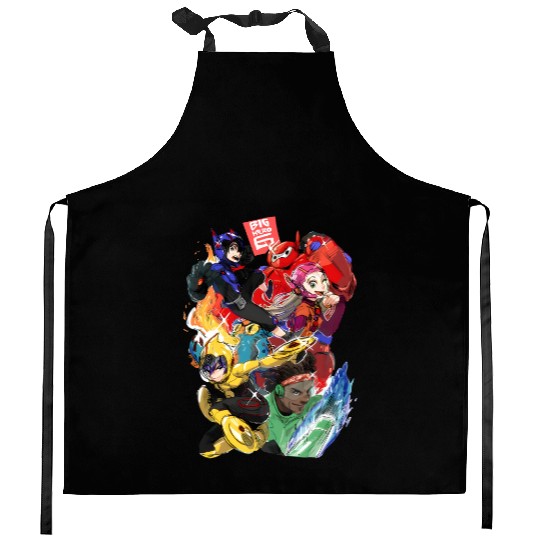 Disney Baymax Kitchen Aprons, Big Hero 6 Kitchen Aprons, Super Hero Kitchen Aprons