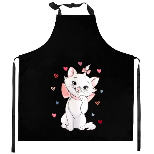 Retro Marie Cat Kitchen Aprons Disney The Aristocats Kitchen Aprons