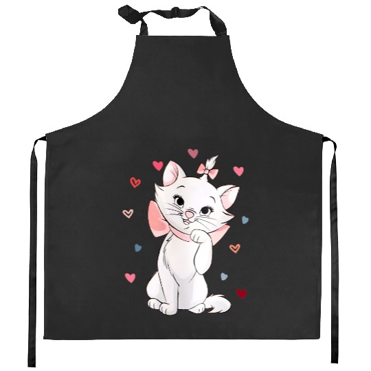 Retro Marie Cat Kitchen Aprons Disney The Aristocats Kitchen Aprons