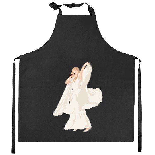 folklore eras tour v2 Kitchen Aprons