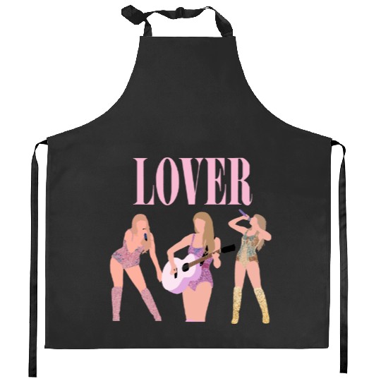 taylorswift lover eras tour art Kitchen Aprons