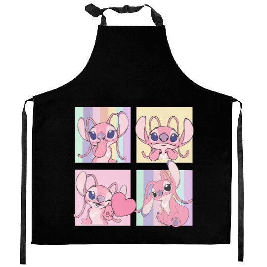 Retro Disney Angel Kitchen Aprons, Stitch and Angel Kitchen Aprons