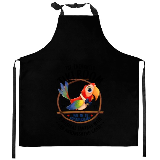 Retro Disneyland Enchanted Tiki Room Kitchen Aprons