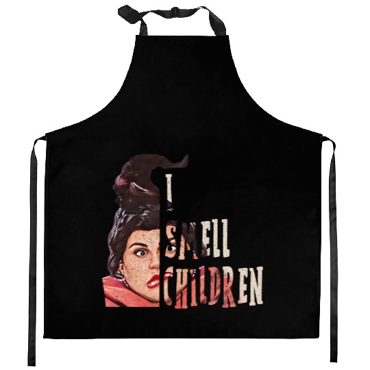 Retro Mary Sanderson Quote I Smell Kitchen Aprons, Hocus Pocus Kitchen Aprons, Disney Witch Kitchen Aprons