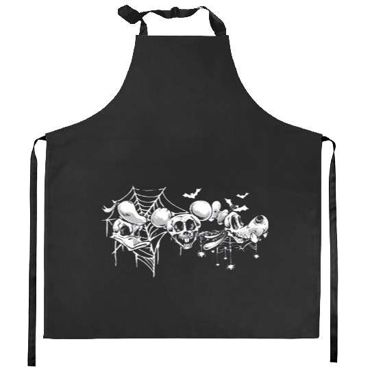 Disney Skeleton Halloween Tank, Mickey Skeleton Tank, Disney Halloween Tank Kitchen Aprons
