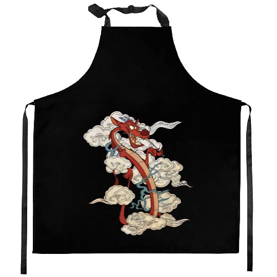 Disney Mushu Dragon Kitchen Aprons