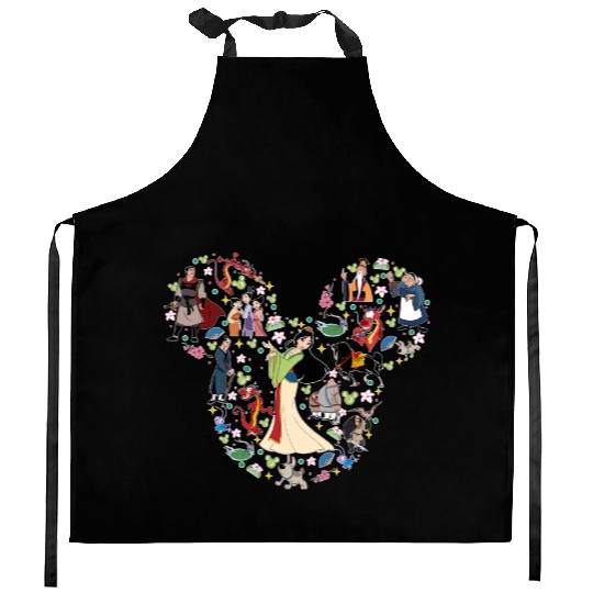 Disney Mulan Princess, Princess Mulan Kitchen Aprons