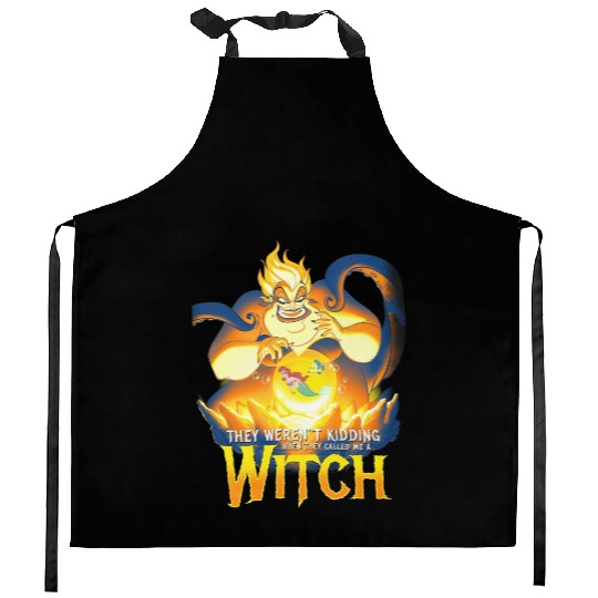 Disney Ursula Villain Sea Queen Kitchen Aprons