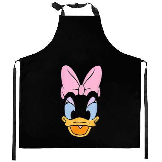 Disney Daisy Duck Big Face Kitchen Aprons, Daisy Duck Big Portrait Kitchen Aprons