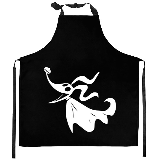 Nightmare before Christmas Kitchen Aprons, Zero Kitchen Aprons, Disneyland Kitchen Aprons, Disney Halloween Kitchen Aprons