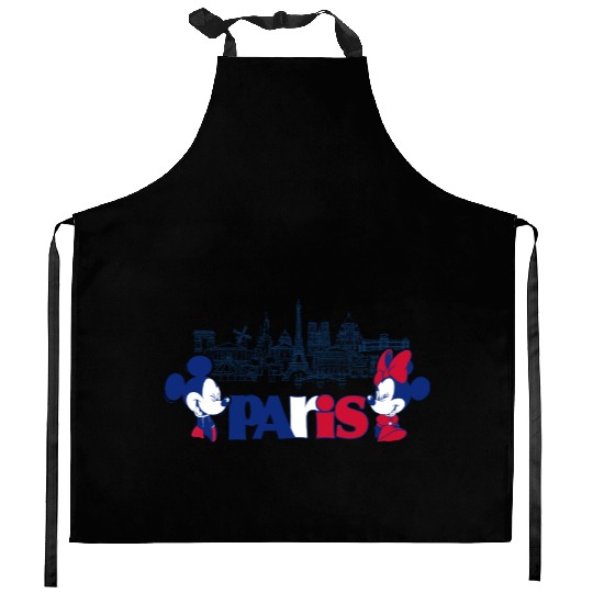 Retro Disneyland Paris Kitchen Aprons, Disney Kitchen Aprons