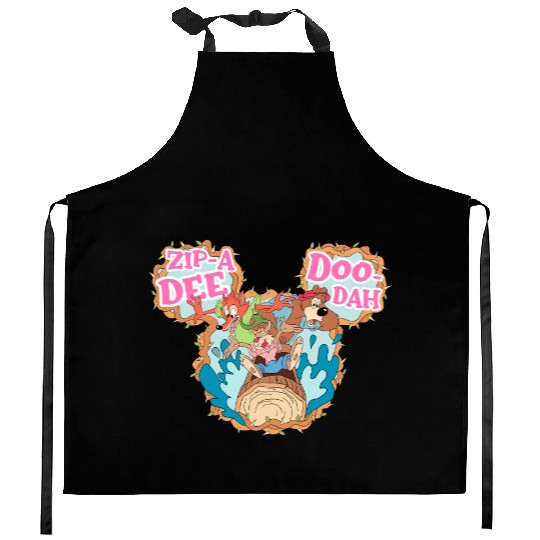 Disney Zip a Dee Doo Dah Kitchen Aprons, Splash Mountain