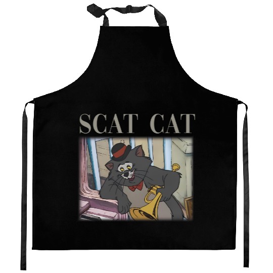 Scat Cat Kitchen Aprons The Aristocats 1970 Kitchen Aprons Disney Cats Kitchen Aprons