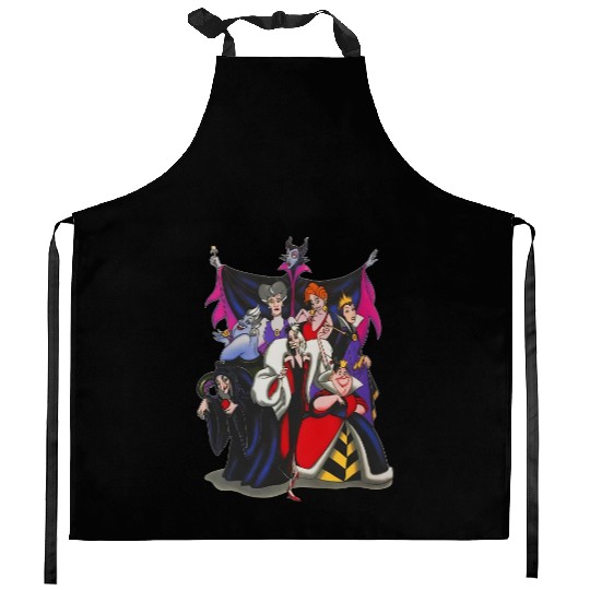 Disney Villains Women Evil Squad Kitchen Aprons