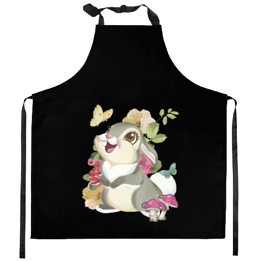 Disney Bambi Thumper Vintage Floral Kitchen Aprons