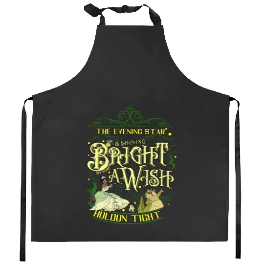 Tiana Princess Kitchen Aprons, Tiana Kitchen Aprons, Disney Tiana Kitchen Aprons
