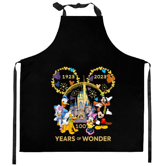 Disney 100 Years Anniversary Kitchen Aprons