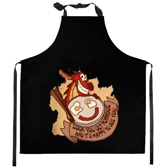 Disney Mushu Dragon Kitchen Aprons