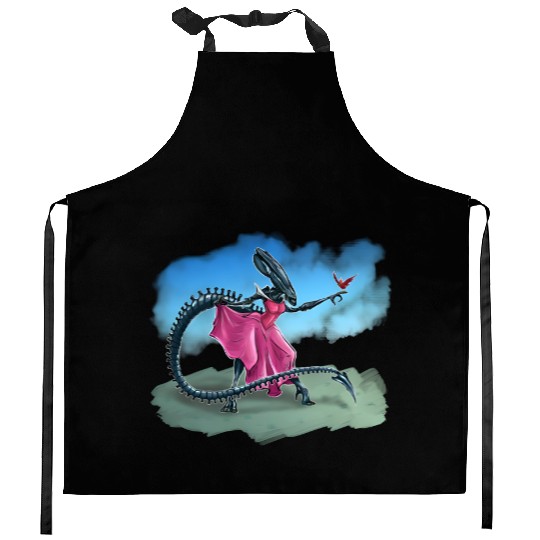 Xenomorph Princess - Disney Princess - Kitchen Aprons