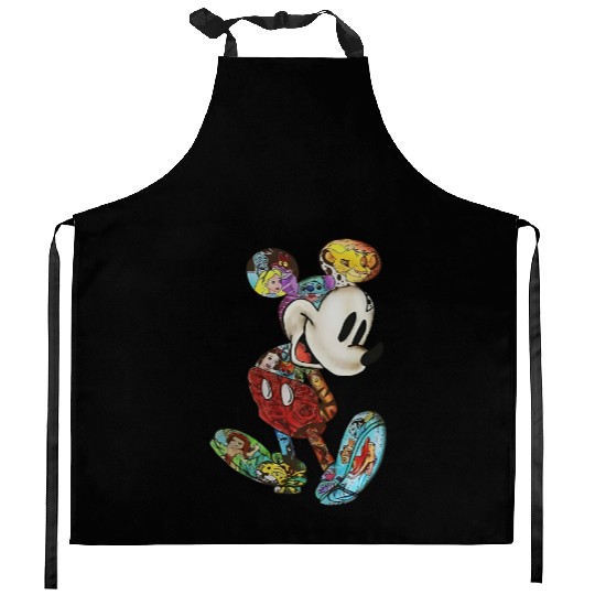 Disney Mickey Mouse Tattoo Kitchen Aprons