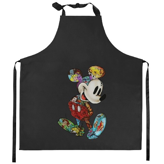 Disney Mickey Mouse Tattoo Kitchen Aprons