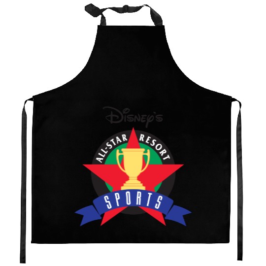 disneys all star resort sports Kitchen Aprons