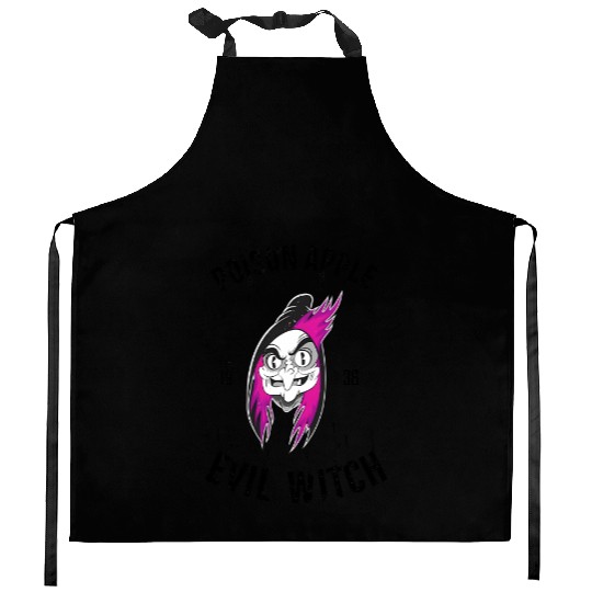 Disney Unisex Kitchen Aprons: Snow White Evil Witch Poison Apple