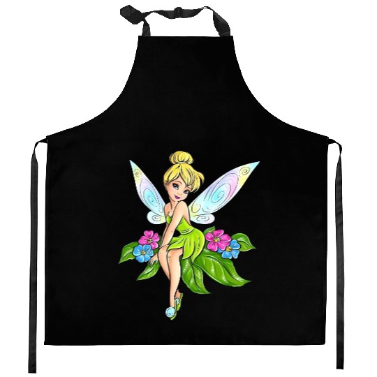 Tinkerbell Kitchen Aprons, Disney Princess Kitchen Aprons, Disney Tinkerbell Kitchen Aprons