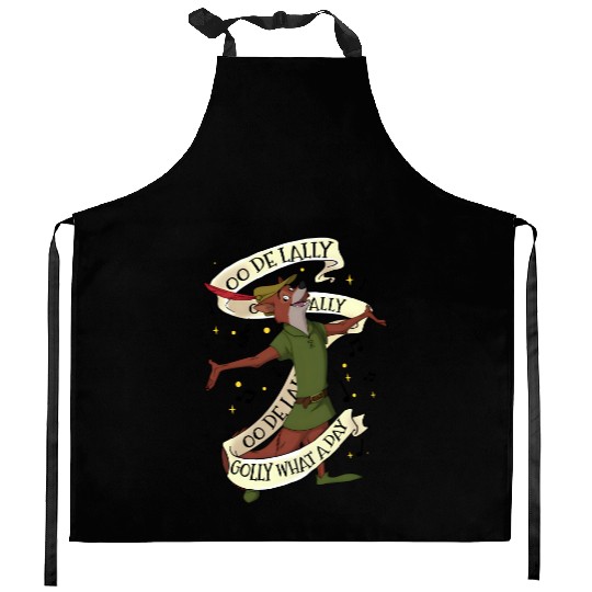 Robin Hood Kitchen Aprons, Oo De Lally Kitchen Aprons, Disney Kitchen Aprons