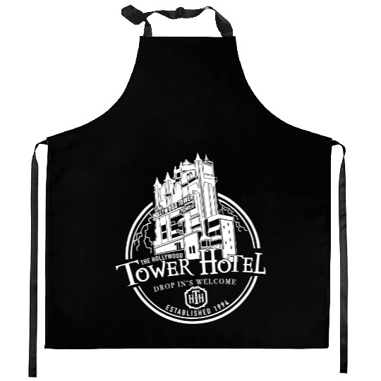 Hollywood Tower of Terror Hotel- Disney World Kitchen Aprons