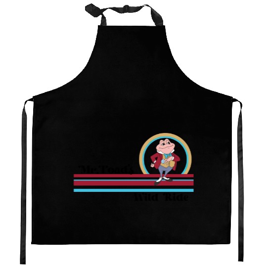 Disney Retro Mr. Toad's Wild Ride Kitchen Aprons / Disney Mr. Toad Kitchen Aprons