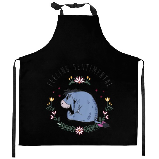 Disney Winnie The Pooh Eeyore Feeling Sentimenta Kitchen Aprons