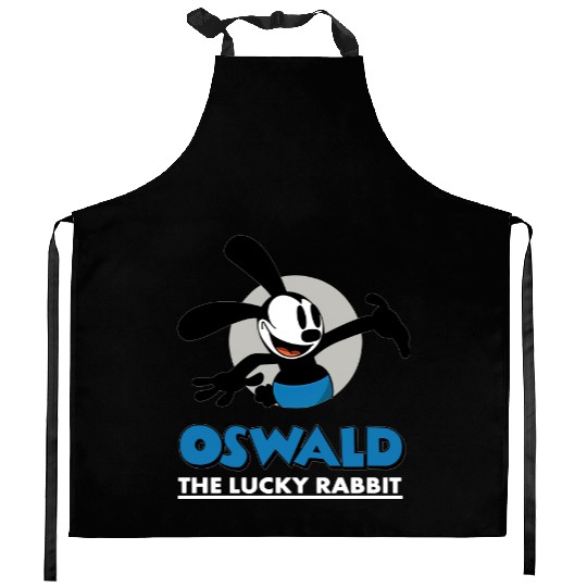 Disney Oswald the Lucky Rabbit Kitchen Aprons, Kitchen Aprons, Kitchen Aprons, Disney Oswald Kitchen Aprons
