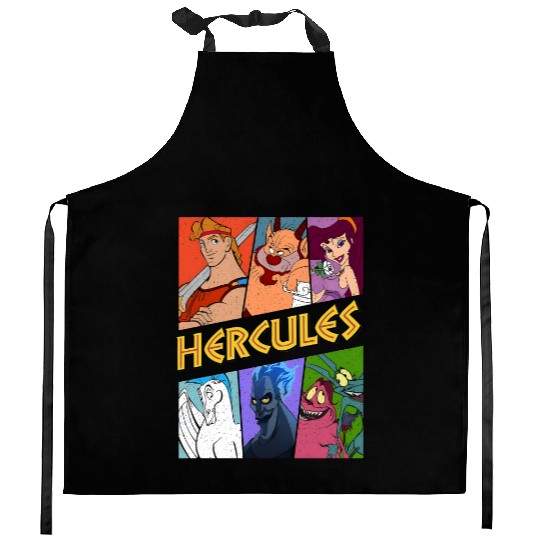 Vintage Hercules Kitchen Aprons Disney Hercules Megara Hades Kitchen Aprons