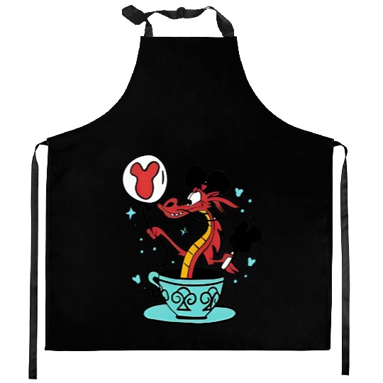 Disney Mushu Dragon Kitchen Aprons