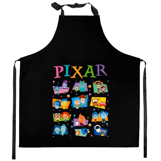 BM Disney Pixar  Kitchen Aprons, Pixar Movie Kitchen Aprons, Disney Kitchen Aprons