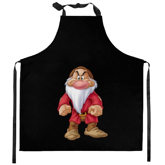Disney Grumpy Dwarf Kitchen Aprons, Snow White and Seven Dwarfs Kitchen Aprons