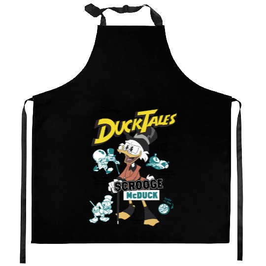 Disney DuckTales Scrooge McDuck Comic Cover Kitchen Aprons, DuckTales Kitchen Aprons