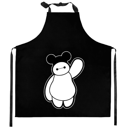 Cute Baymax Kitchen Aprons, Disney Baymax Kitchen Aprons, Big Hero 6 Kitchen Aprons, Mickey Baymax Kitchen Aprons