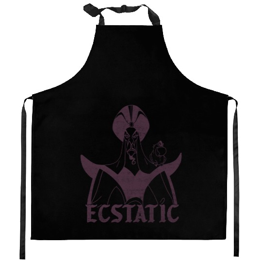 Disney Aladdin Jafar Lago Ecstatic Look Graphic Kitchen Aprons