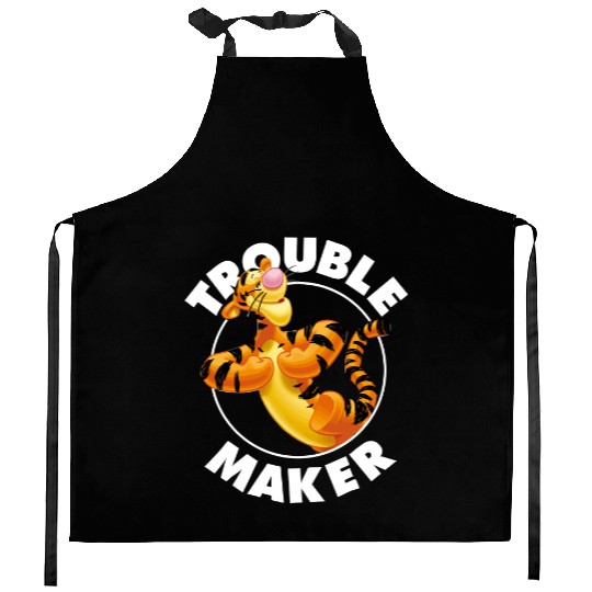 Disney Winnie The Pooh Tigger Trouble Maker Kitchen Aprons, Tigger Kitchen Aprons
