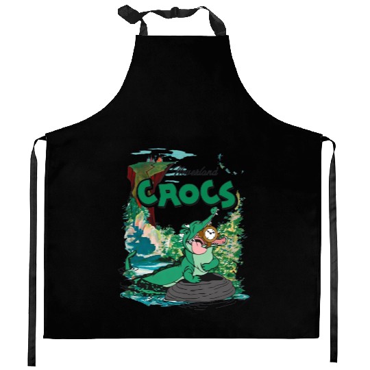 Disney Peter Pan Tick-Tock the Crocodile Neverland Kitchen Aprons