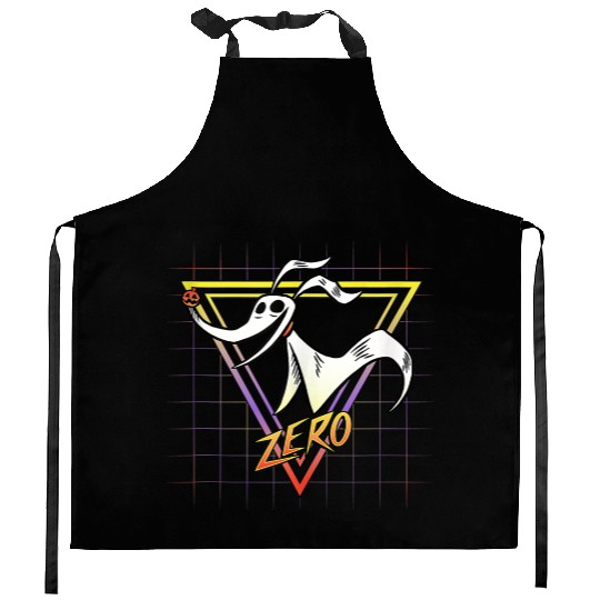 disneys Nightmare Before Christmas Zero Retro 90s Kitchen Aprons